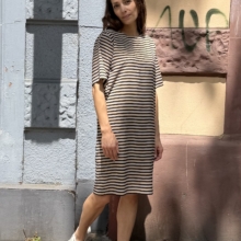 TALVI Kleid beigebalu gesteift 2
