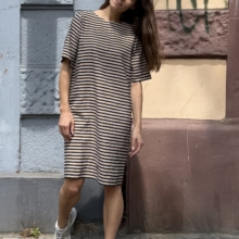 TALVI Kleid beigebalu gesteift