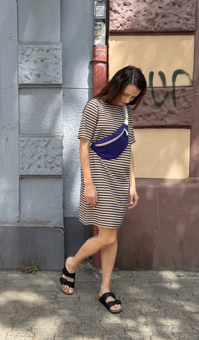TALVI Kleid beigebalu gesteift 4